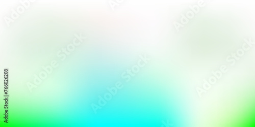 Light Green vector abstract blur backdrop.