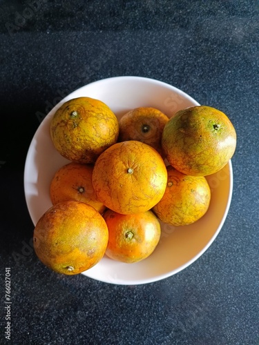 Oranges in a Bowl