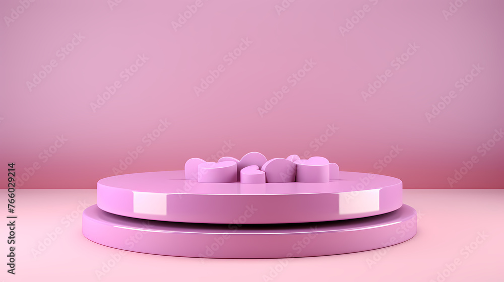 Abstract podium with copy space for product in minimalist style Abstract podium with copy space for product in minimalist style
