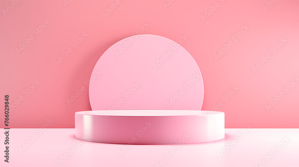 Abstract podium with copy space for product in minimalist style Abstract podium with copy space for product in minimalist style