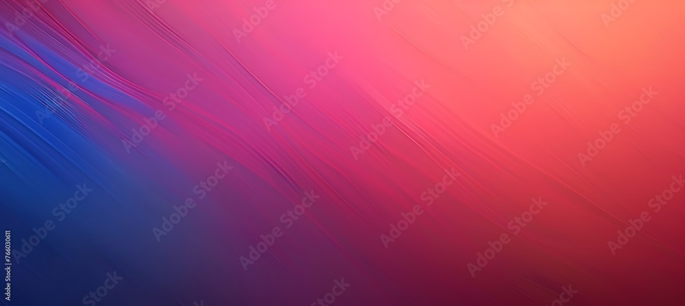 Obraz premium Mesmerizing Symphony: A Sublime Blend of Soft Red and Blue Gradients in a Captivating Backdrop, Evoking Serenity and Tranquility