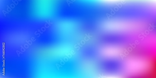 Light blue, red vector blur layout.