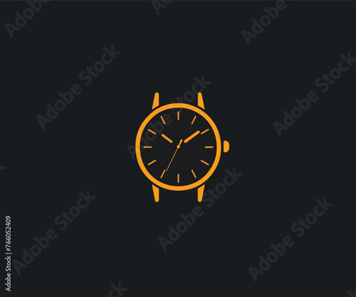 watch logo design template