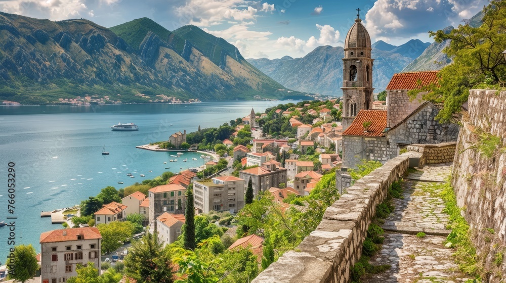 Kotor is a city located in Montenegro.
