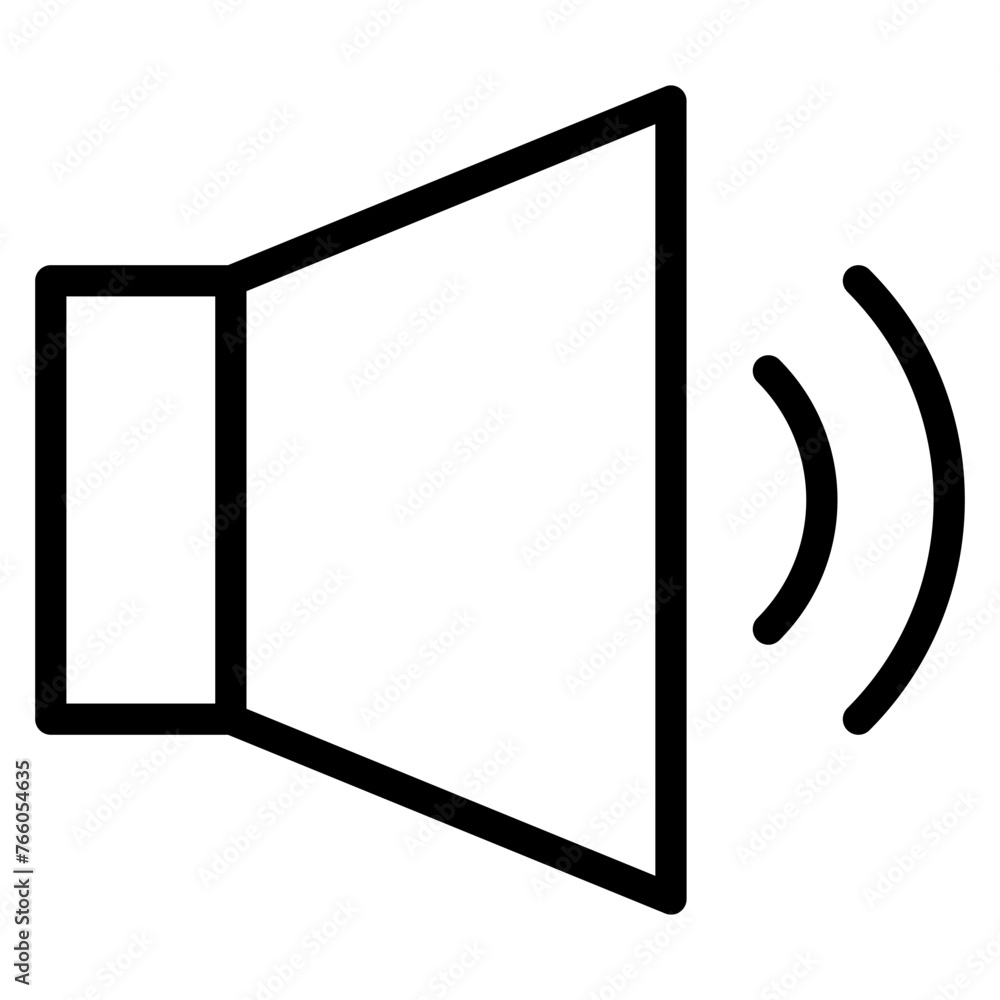 Speaker Outline Icon Speaker Outline Icon