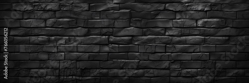 Dark brick wall background,banner