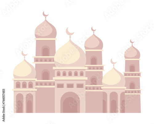 eid al fitr arab mosque