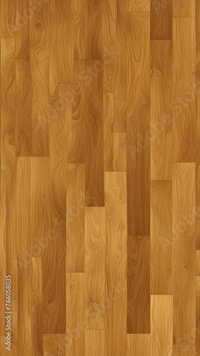 The texture of the parquet.