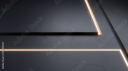 Abstract glowing geometric shapes background