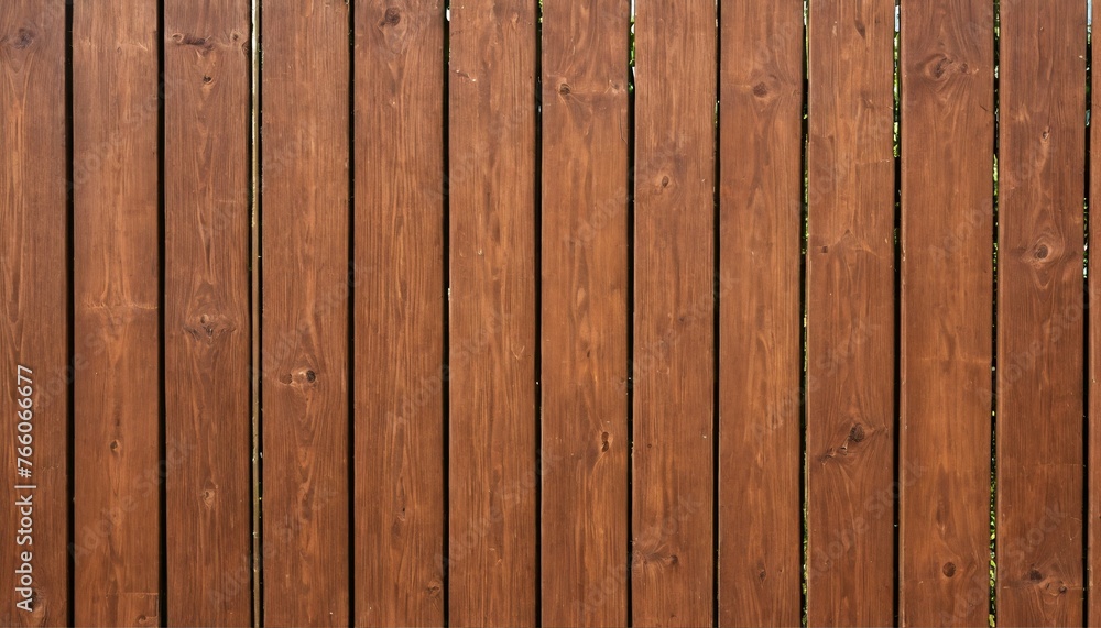 Standalone wooden fence on white background, creating separation Standalone wooden fence on white background, creating separation