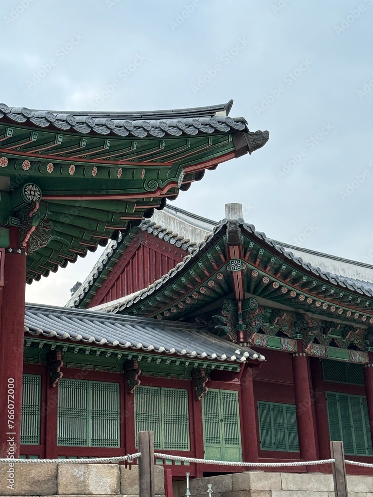 Korean traditional building