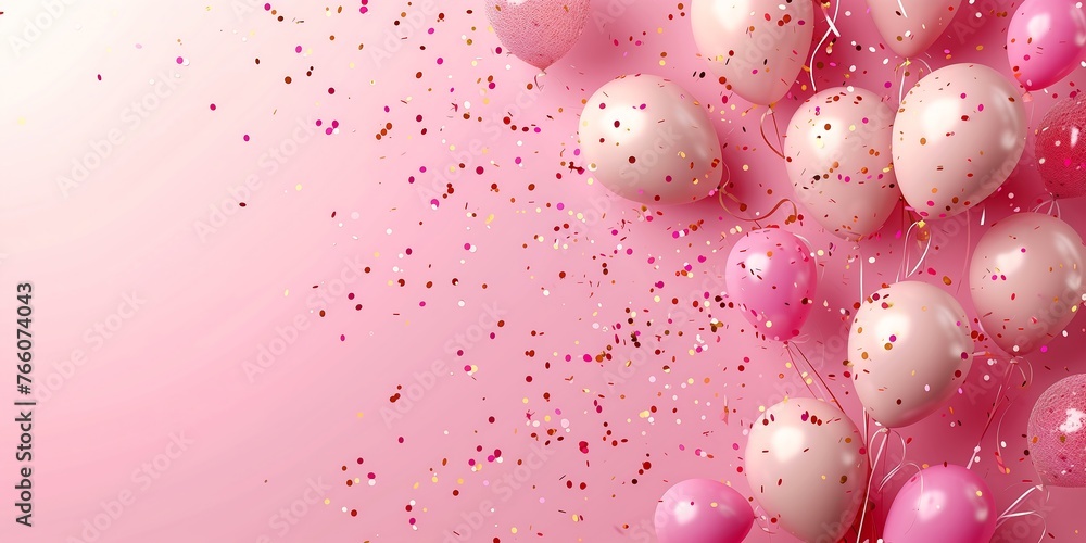 balloons confetti scattered pink background transparent barbarian celebrate birthday surprise interconnections flamboyant sharp ages excited expression banner polka dot tables soft balloons confetti scattered pink background transparent barbarian celebrate birthday surprise interconnections flamboyant sharp ages excited expression banner polka dot tables soft