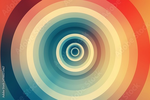 Circle background for a retro design. It blurred a full-color vintage background.