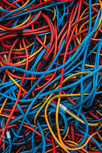 Wallpaper Mural Cables texture pattern for background Torontodigital.ca