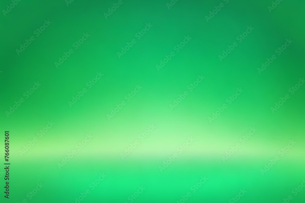 Obraz premium Abstract gradient smooth Bokeh emerald green color background image
