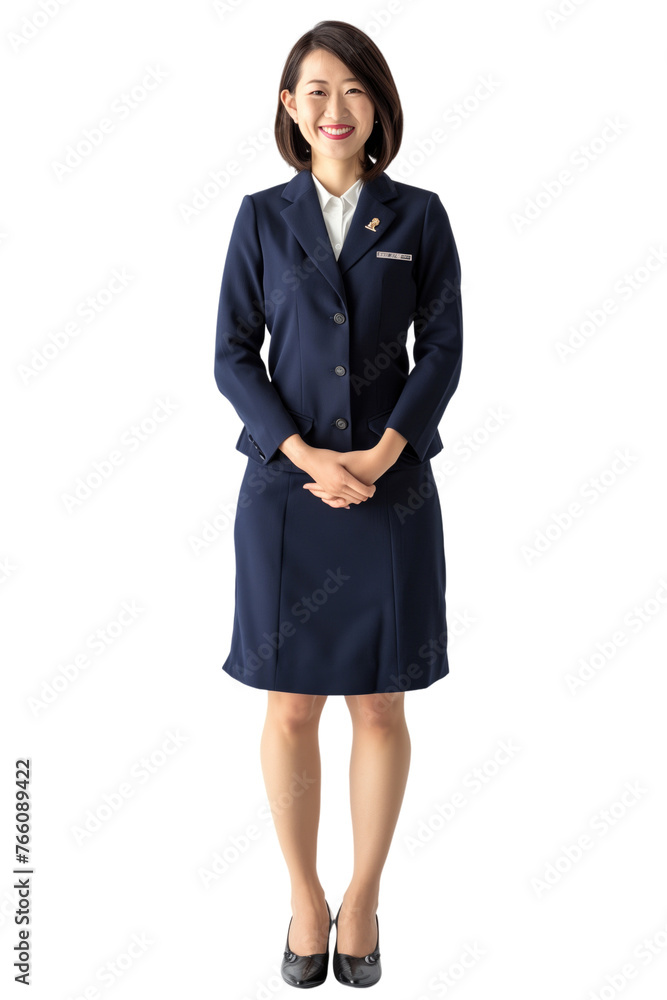 Japanese flight attendance stewardess business woman Japanese flight attendance stewardess business woman