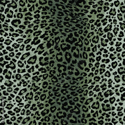 Textile Kurt Design, Digital Printing Design, Leopard Animal skin