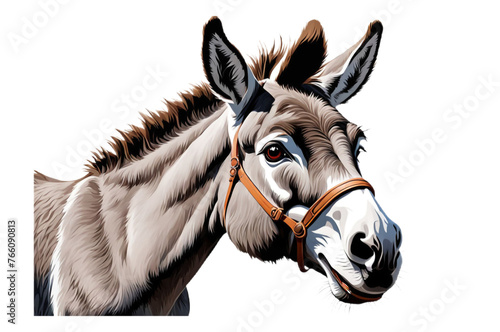 portrait of a donkey