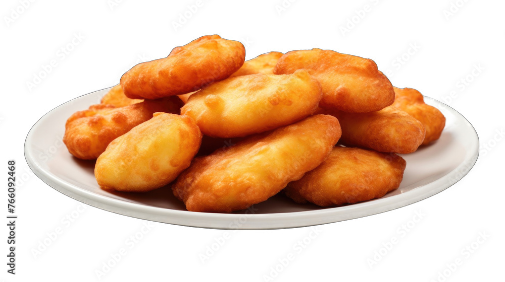 Create A High quality Fried Patongo on white background Create A High quality Fried Patongo on white background