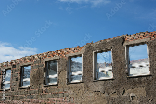 Rest von baufälligen Gebäude