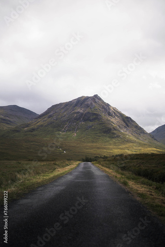Route to Buachaille Etive Mòr, Scotland