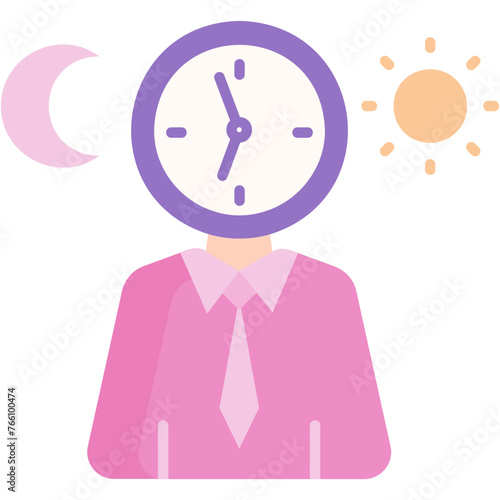 Workaholic Illustration
