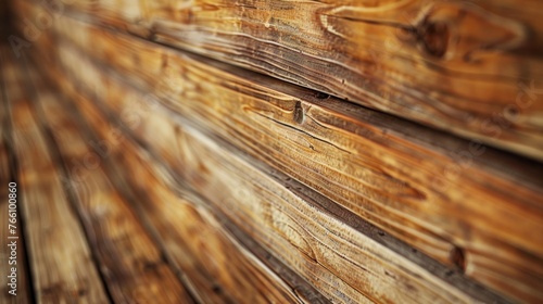 Warm Wooden Plank Texture Background