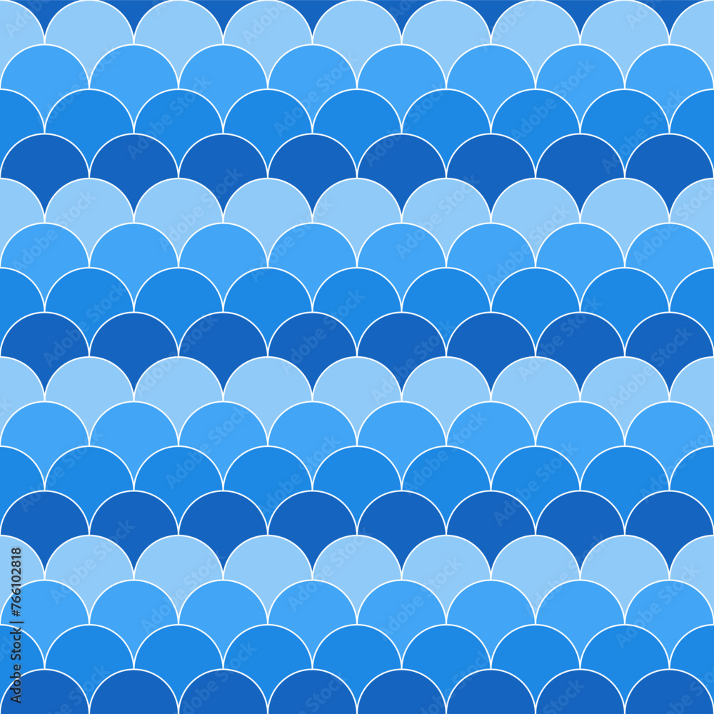 Blue shade fish scales pattern. fish scales pattern. fish scales seamless pattern. Decorative elements, clothing, paper wrapping, bathroom tiles, wall tiles, backdrop, background. Blue shade fish scales pattern. fish scales pattern. fish scales seamless pattern. Decorative elements, clothing, paper wrapping, bathroom tiles, wall tiles, backdrop, background.