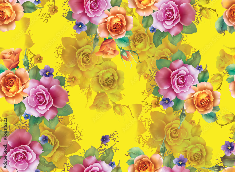pattern with flowers pattern with flowers