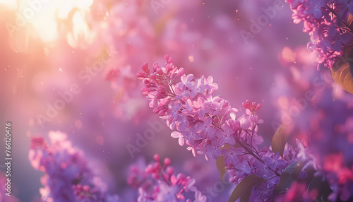 A close up of purple flowers with a blue background