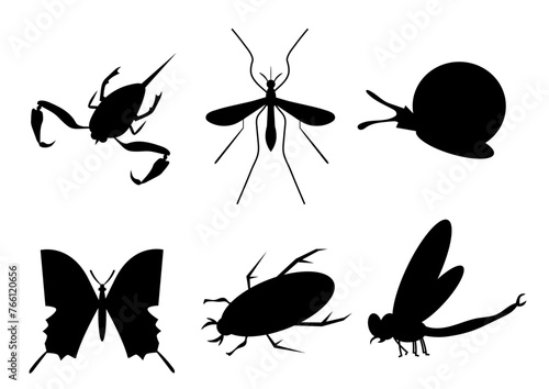 insect silhouette collection6 © AC