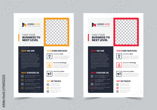 Minimalist Flyer Template | A4 | Print Ready