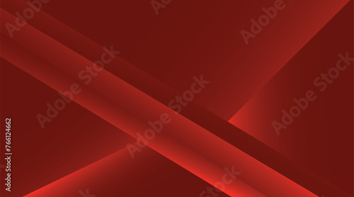 Triangle shapes with lines stripe and light composition. Abstract red background with lines. Vector illustration