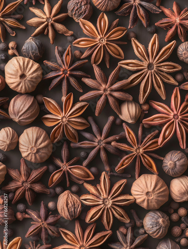 Assorted Collection of Spices and Herbs Close-up Photography