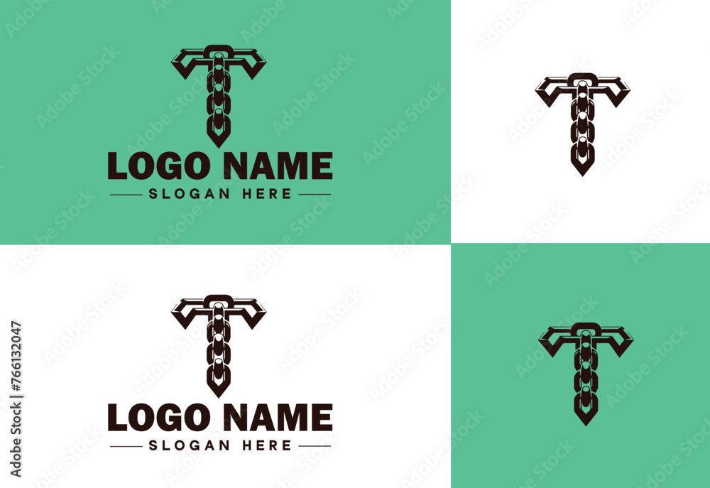 Chain icon logo vector art graphics for business brand app icon Chain logo template Chain icon logo vector art graphics for business brand app icon Chain logo template