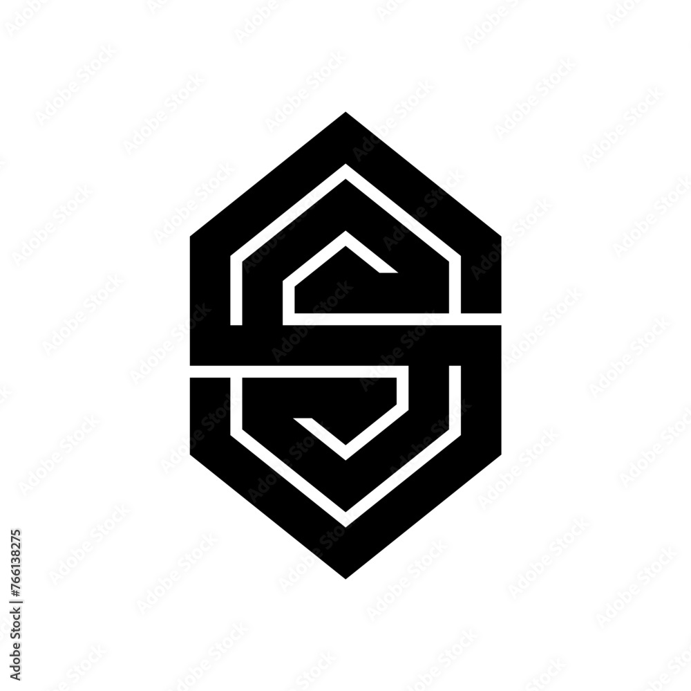 Initial letter s logo design Initial letter s logo design
