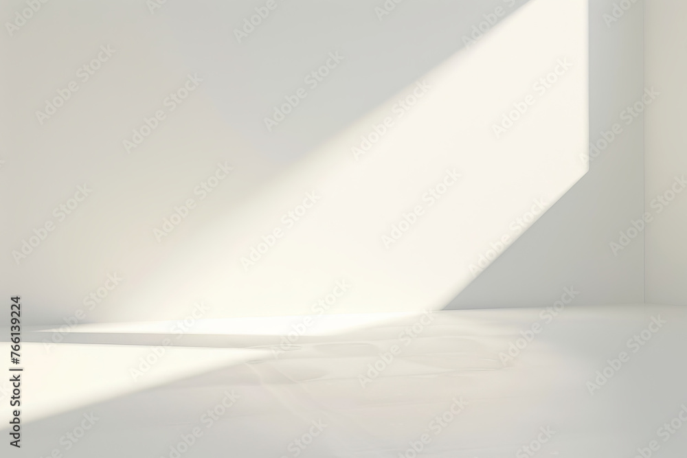 empty room , shadows light white background. empty room , shadows light white background.