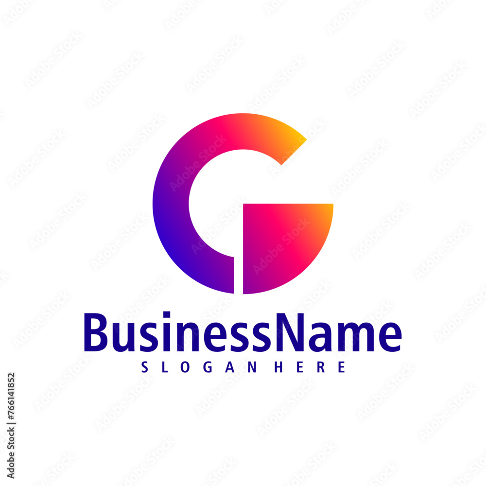 Letter G logo design vector. Creative Initial G logo concepts template Letter G logo design vector. Creative Initial G logo concepts template