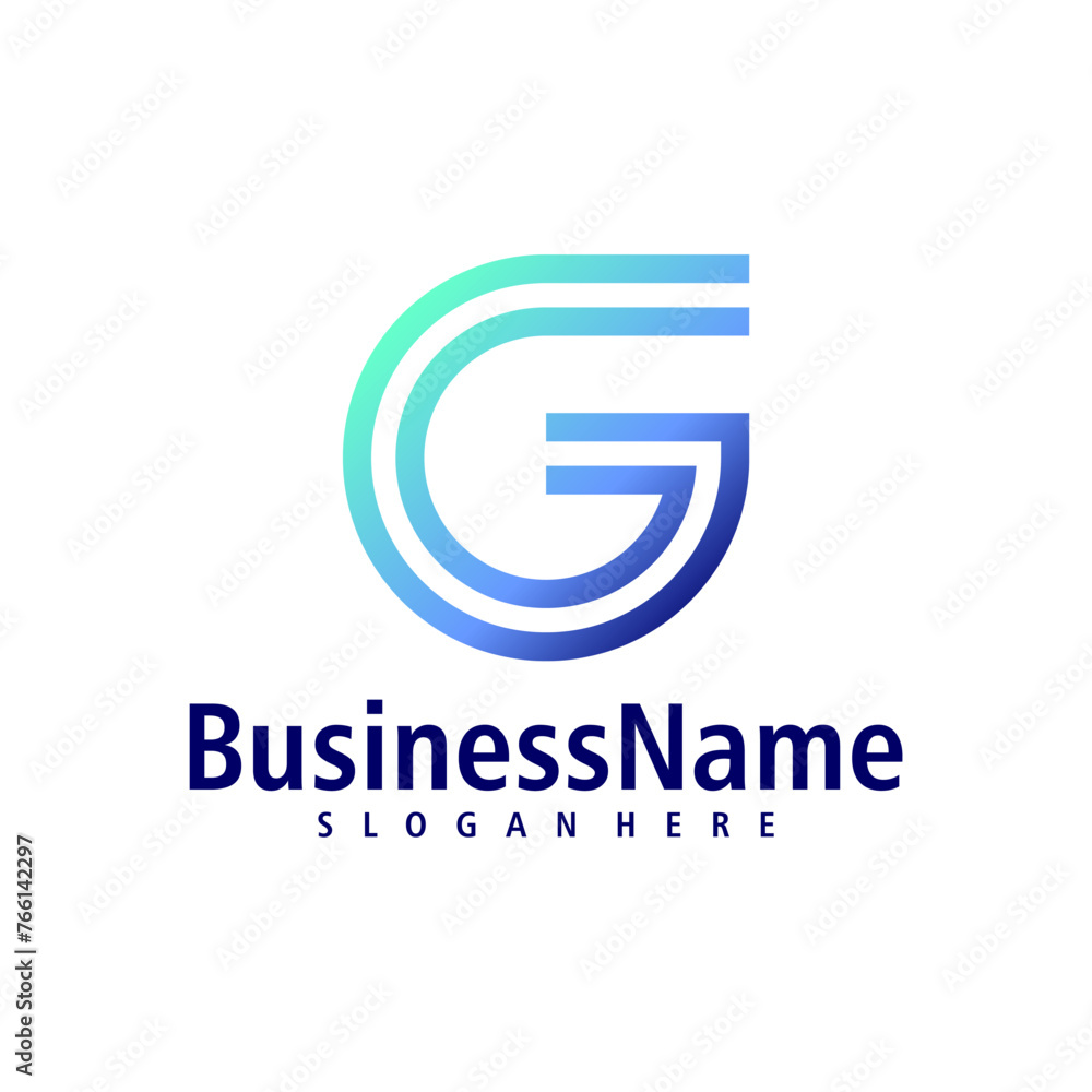 Letter G logo design vector. Creative Initial G logo concepts template Letter G logo design vector. Creative Initial G logo concepts template