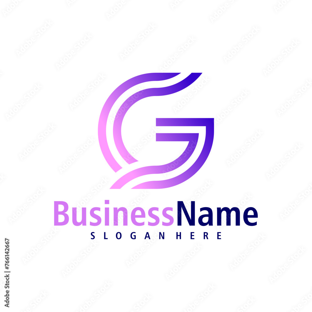 Letter G logo design vector. Creative Initial G logo concepts template Letter G logo design vector. Creative Initial G logo concepts template