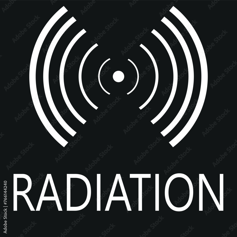 Outline radiation vector icon. Radiation illustration for web, mobile apps, design. Radiation vector symbol. Outline radiation vector icon. Radiation illustration for web, mobile apps, design. Radiation vector symbol.