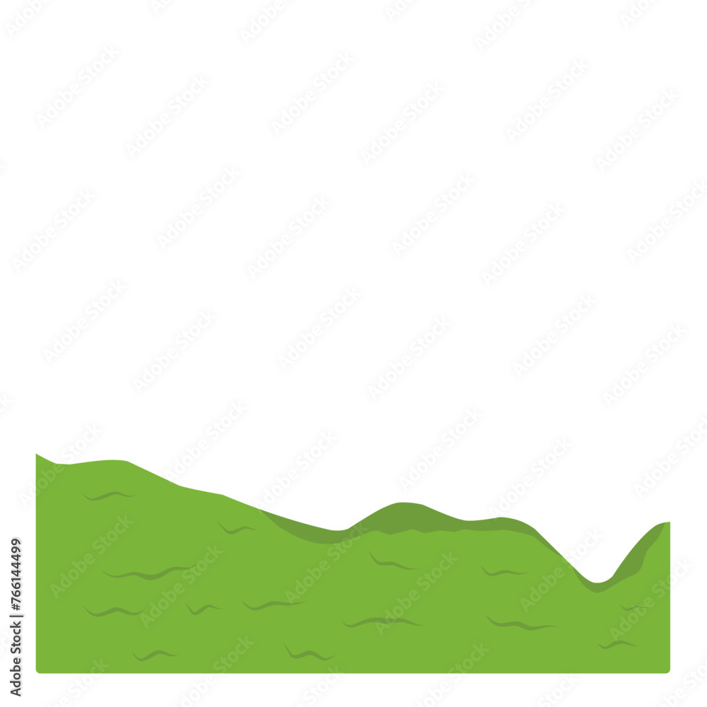 Grass Mound Background 