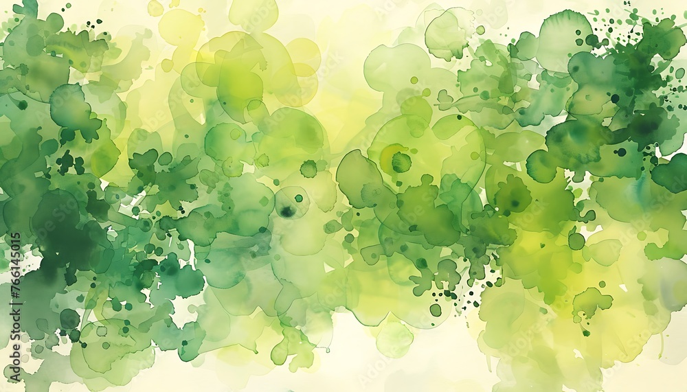 Fototapeta premium Watercolor Plant Form