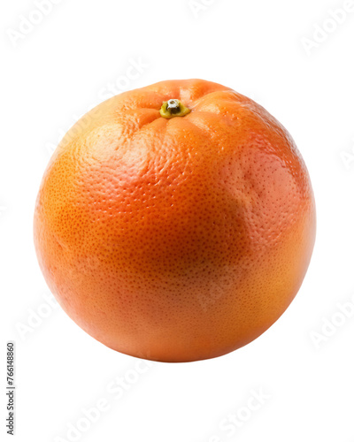 Orange fruit isolated on transparent background