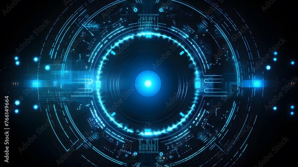 Abstract technology background circles digital hi-tech technology design background. concept innovation. vector illustration Abstract technology background circles digital hi-tech technology design background. concept innovation. vector illustration