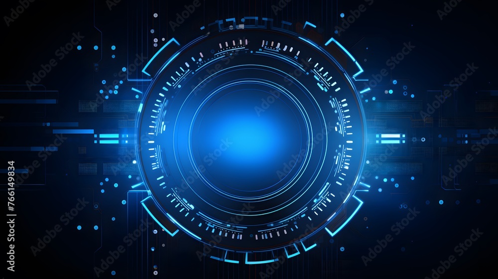 Abstract technology background circles digital hi-tech technology design background. concept innovation. vector illustration Abstract technology background circles digital hi-tech technology design background. concept innovation. vector illustration