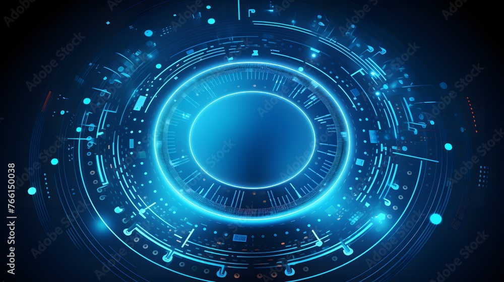 Abstract technology background circles digital hi-tech technology design background. concept innovation. vector illustration Abstract technology background circles digital hi-tech technology design background. concept innovation. vector illustration