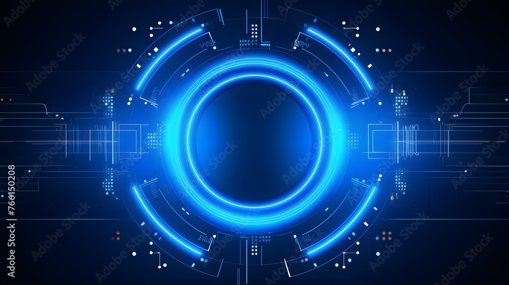 Abstract technology background circles digital hi-tech technology design background. concept innovation. vector illustration Abstract technology background circles digital hi-tech technology design background. concept innovation. vector illustration