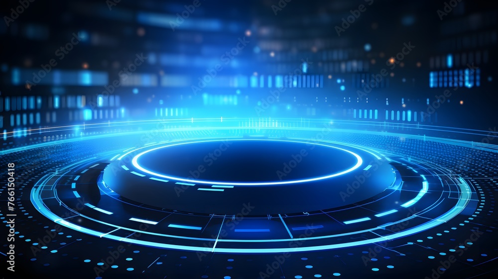 Abstract technology background circles digital hi-tech technology design background. concept innovation. vector illustration Abstract technology background circles digital hi-tech technology design background. concept innovation. vector illustration