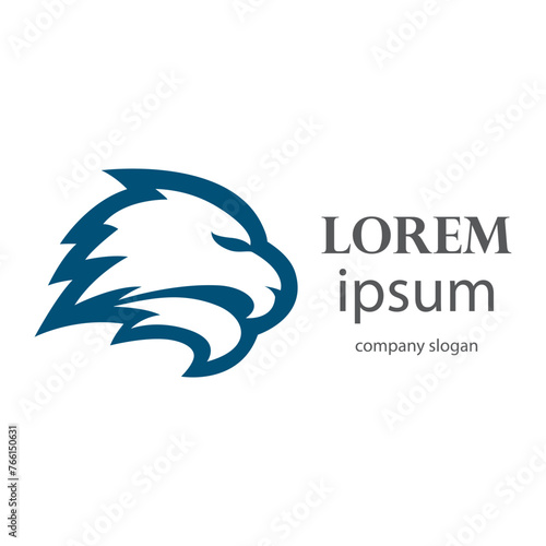 Elegant and dignified lion head logo design